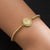 Simple Mama Pearl Virgin Mary Copper Zircon Gold-plated Bracelet