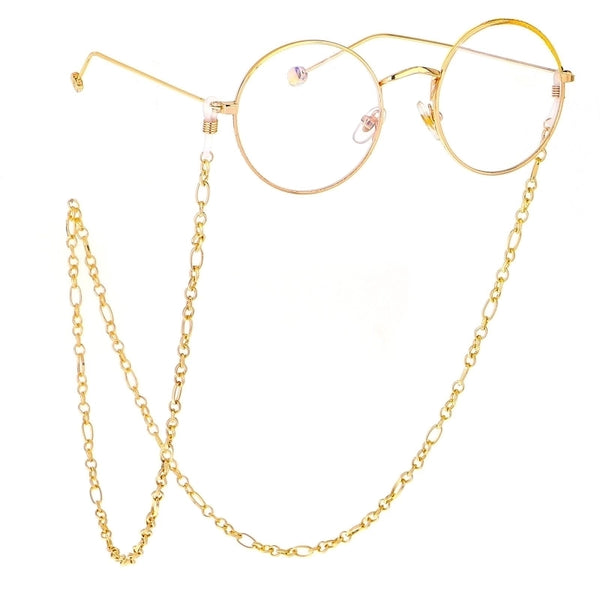 Simple Metal Handmade Glasses Chain Nhbc143645