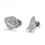 Simple Moon Rocket Alloy Earrings Wholesale