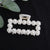 Simple Pearl Stitching Transparent Large Claw Hair Clip