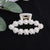 Simple Pearl Stitching Transparent Large Claw Hair Clip