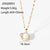 Simple Planet Earth Cat's Eye Opal Pendant Necklace Wholesale