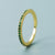 Simple Popular Color Micro-inlaid Zircon Copper Ring Wholesale