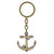 Simple Sailboat Keychain Creative Anchor Pendant Keychain