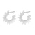 Simple Stainless Steel Earrings Fashion Sunflower Earrings