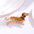 Simple Style Animal Alloy Inlay Rhinestones Women's Brooches