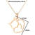 Simple Style Animal Stainless Steel Plating Pendant Necklace