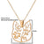 Simple Style Animal Stainless Steel Plating Pendant Necklace