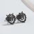 Simple Style Animal Titanium Steel Ear Studs Plating No Inlaid Stainless Steel Earrings