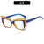 Simple Style Artistic Solid Color Ac Square Full Frame Optical Glasses