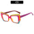 Simple Style Artistic Solid Color Ac Square Full Frame Optical Glasses