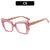 Simple Style Artistic Solid Color Ac Square Full Frame Optical Glasses