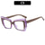 Simple Style Artistic Solid Color Ac Square Full Frame Optical Glasses