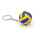 Simple Style Ball Plastic Unisex Bag Pendant Keychain