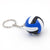 Simple Style Ball Plastic Unisex Bag Pendant Keychain