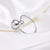 Simple Style Ball Stainless Steel Open Rings