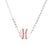 Simple Style Basketball Stainless Steel Silica Gel Pendant Necklace