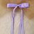 Simple Style Bow Knot Alloy Cloth Handmade Hair Clip