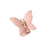 Simple Style Butterfly Abs Plastic Stoving Varnish Hair Claws 1 Piece