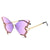 Simple Style Butterfly Pc Butterfly Frame Full Frame Women's Sunglasses