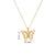 Simple Style Butterfly Stainless Steel Copper Artificial Diamond Crystal Glass Bead 18k Gold Plated Pendant Necklace