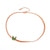 Simple Style Butterfly Stainless Steel Plating Choker