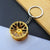 Simple Style Car Wheel Metal Unisex Bag Pendant Keychain