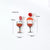 Simple Style Cartoon Letter Arylic Stoving Varnish Women's Drop Earrings 1 Pair