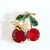 Simple Style Christmas Tree Alloy Inlay Rhinestones Pearl Women's Brooches 1 Piece