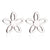 Simple Style Christmas Tree Heart Shape Elk Stainless Steel Plating Hollow Out Ear Studs 1 Pair