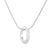 Simple Style Circle Stainless Steel Plating 18k Gold Plated Pendant Necklace