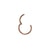 Simple Style Circle Stainless Steel Plating Nose Ring