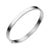 Simple Style Circle Titanium Steel Plating Bangle