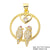 Simple Style Classic Style Animal Copper Plating Inlay Zircon 18k Gold Plated Jewelry Accessories