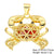 Simple Style Classic Style Animal Copper Plating Inlay Zircon 18k Gold Plated Jewelry Accessories