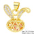 Simple Style Classic Style Animal Copper Plating Inlay Zircon 18k Gold Plated Jewelry Accessories