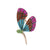 Simple Style Classic Style Animal Leaf Watermelon Alloy Inlay Artificial Rhinestones Women's Brooches