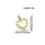 Simple Style Classic Style Butterfly 18K Gold Plated Zircon Copper Wholesale Jewelry Accessories