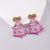 Simple Style Classic Style Christmas Tree Inlay Plastic Glass Rhinestones Drop Earrings