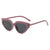 Simple Style Classic Style Color Block Ac Cat Eye Full Frame Women's Sunglasses