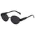 Simple Style Classic Style Color Block Ac Oval Frame Full Frame Glasses