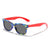 Simple Style Classic Style Color Block Ac Square Full Frame Kids Sunglasses