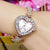 Simple Style Classic Style Color Block Jewelry Buckle Quartz Women's Watches