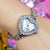 Simple Style Classic Style Color Block Jewelry Buckle Quartz Women's Watches