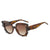 Simple Style Classic Style Color Block Pc Cat Eye Full Frame Women's Sunglasses