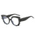 Simple Style Classic Style Color Block Pc Cat Eye Full Frame Women's Sunglasses