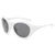 Simple Style Classic Style Color Block Pc Oval Frame Full Frame Women's Sunglasses