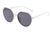 Simple Style Classic Style Color Block Pc Round Frame Clips Women's Sunglasses