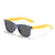 Simple Style Classic Style Color Block Pc Square Full Frame Kids Sunglasses