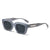 Simple Style Classic Style Color Block Pc Square Full Frame Women's Sunglasses